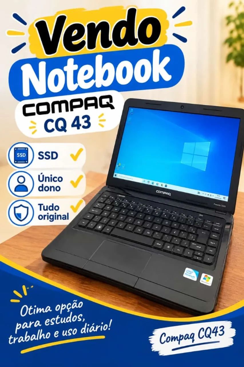 Notebook Compaq CQ43