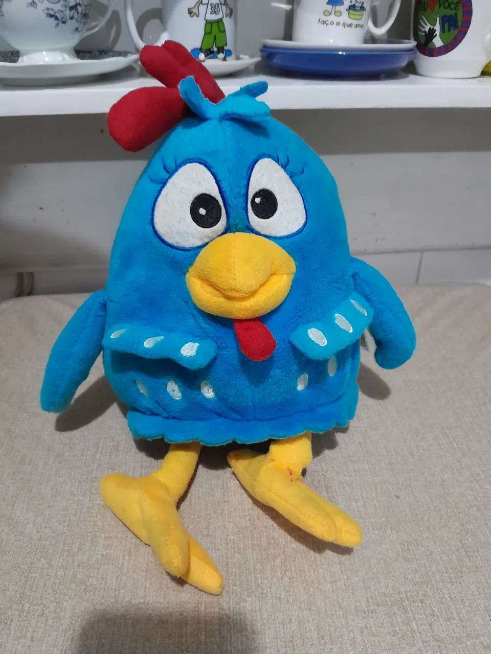 Boneco Galinha Pintadinha