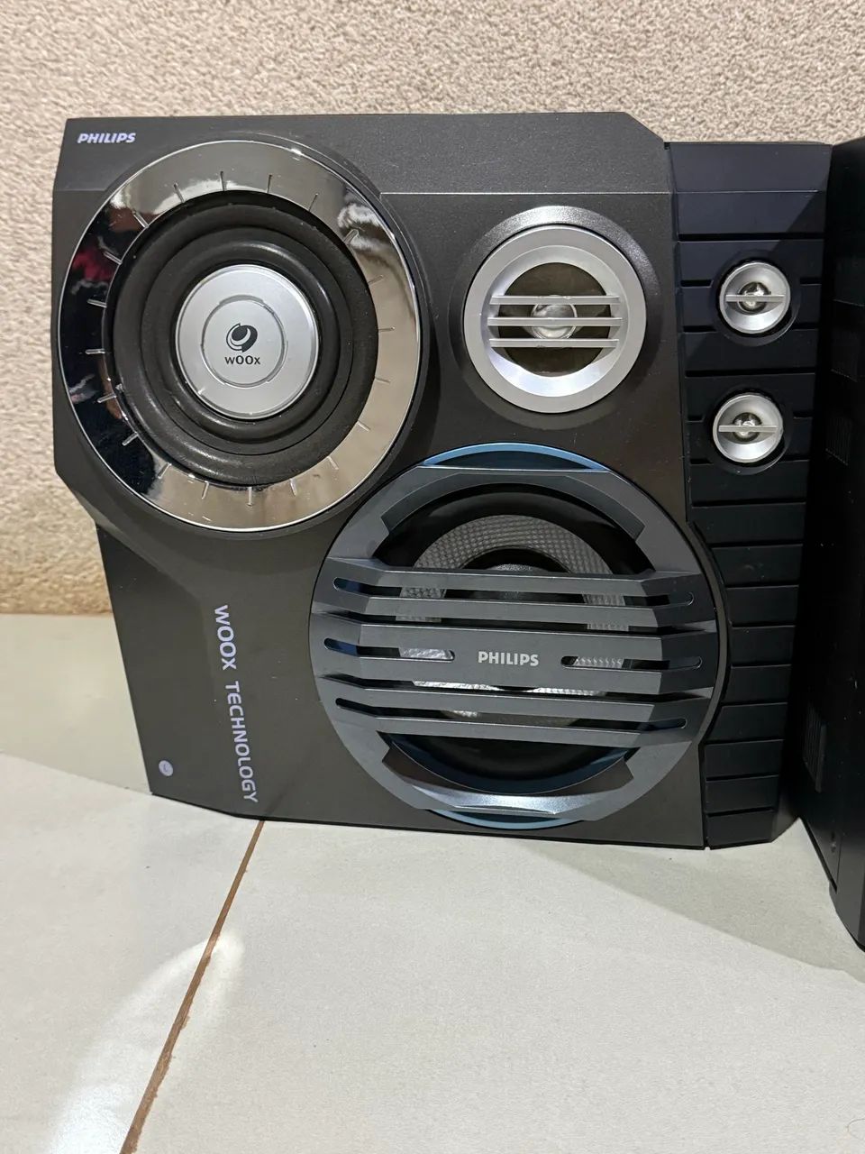 Som antigo Philips 7500w (500 rms) - Foto 2