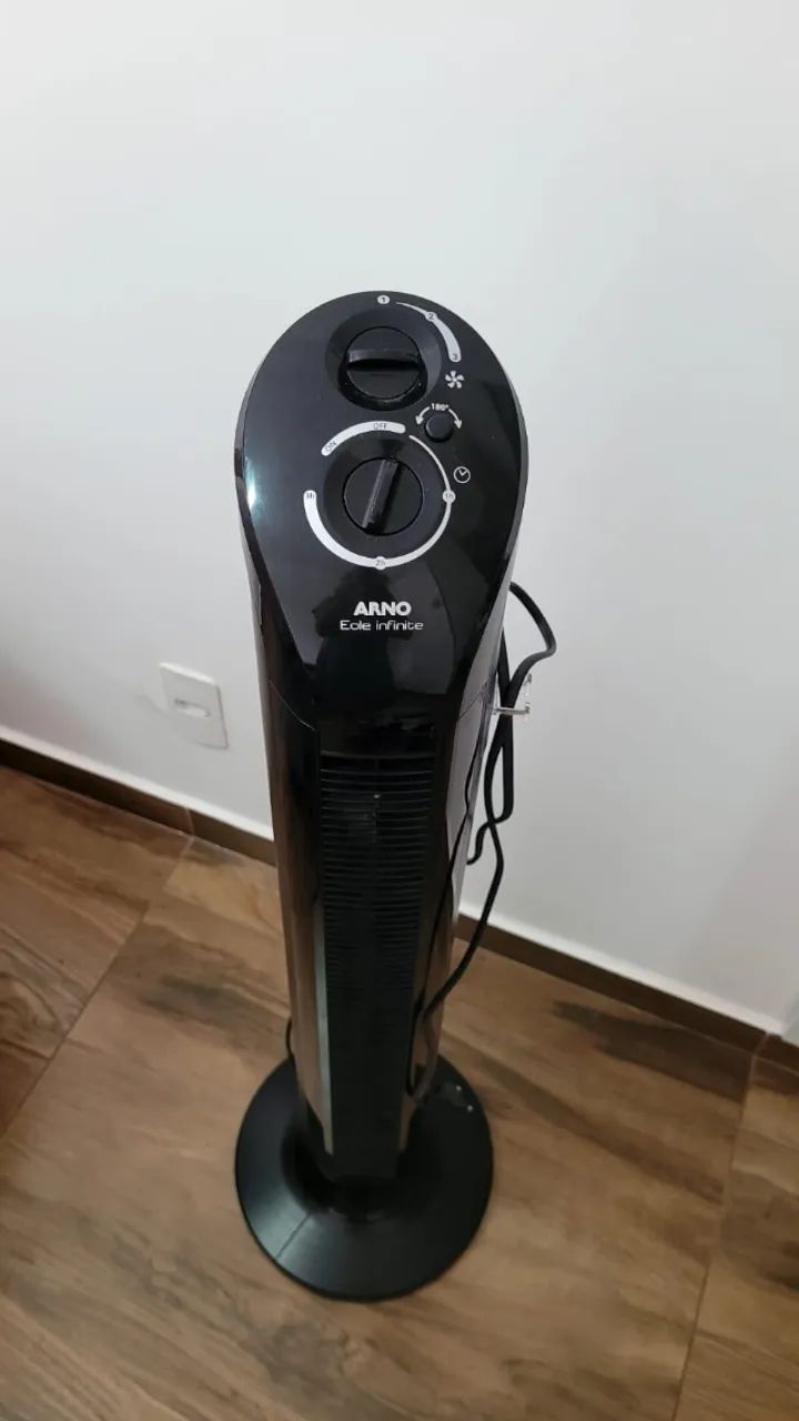 Ventilador de Torre Arno Eole Infinite Preto