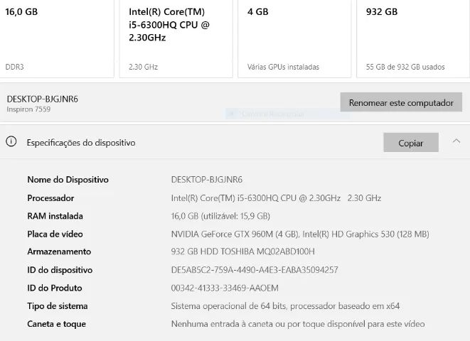 noteebook usado dell Inspiron * i5 usado - Foto 2