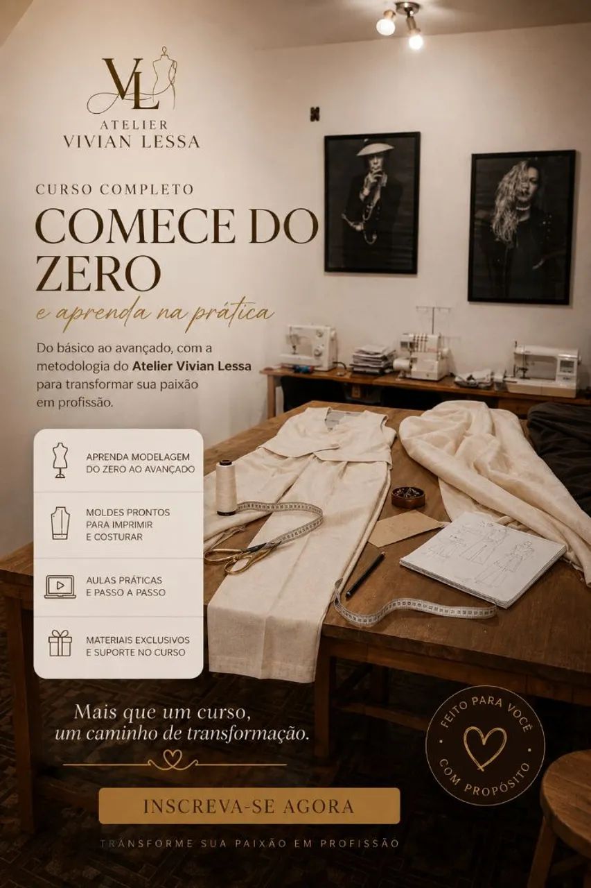 Curso de Corte e Costura  - Foto 2
