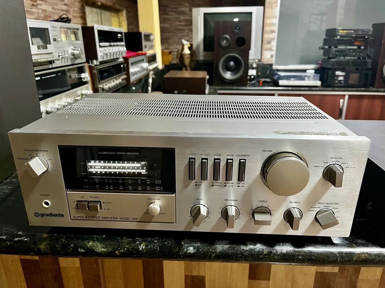 Amplificador Integrado Gradiente Model 366 - Lindíssimo e Revisado!!! - Foto 4
