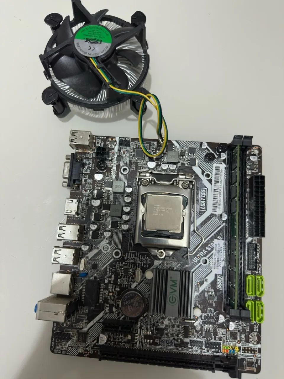 PLACA MÃE - PROCESSADOR - MEMÓRIA RAM