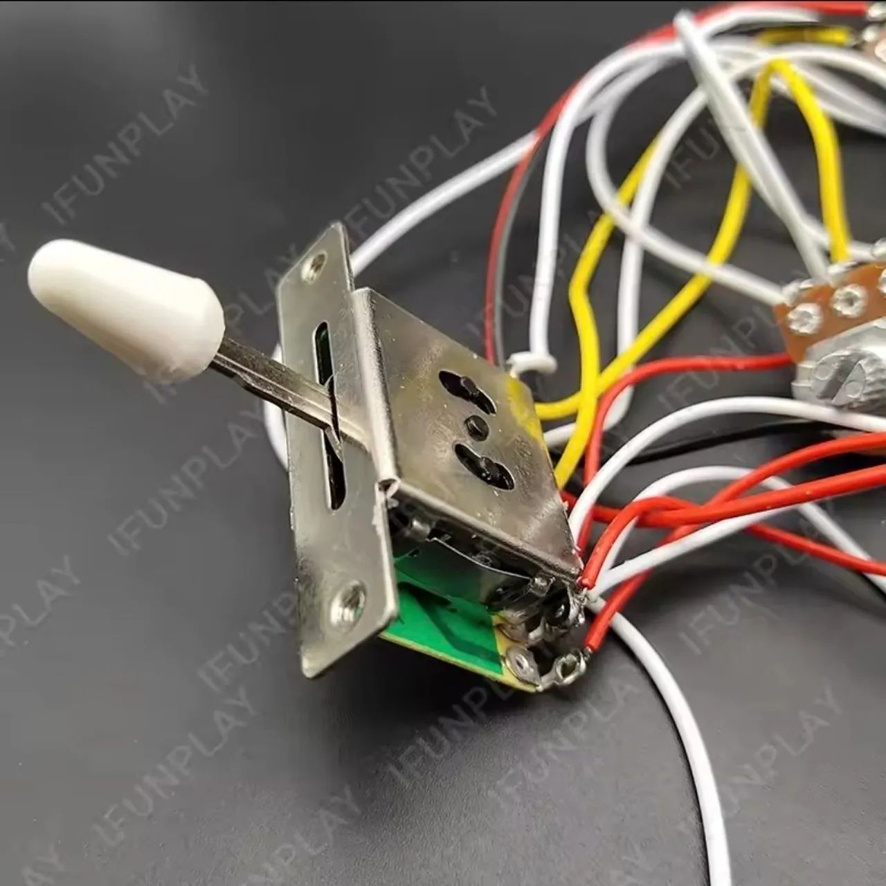 Kit Circuito Elétrico Guitarra Stratocaster SSS - Foto 2