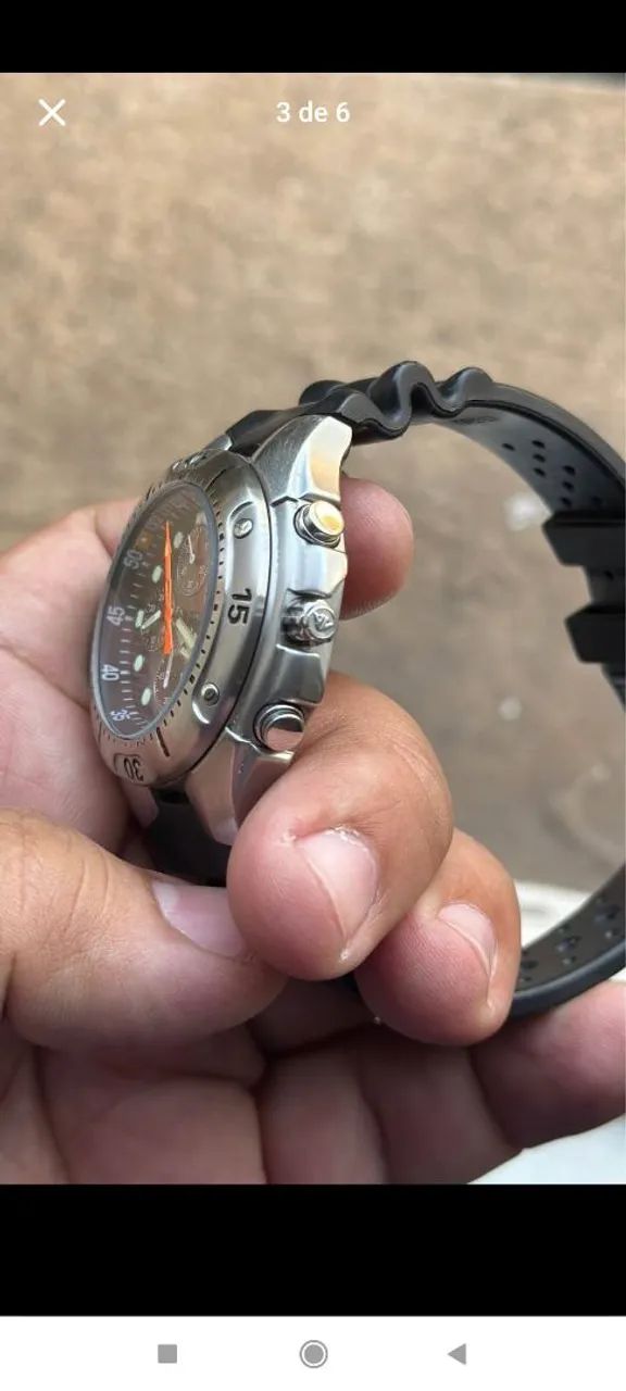 Relógio eco drive  sensor on aceito proposta  - Foto 2