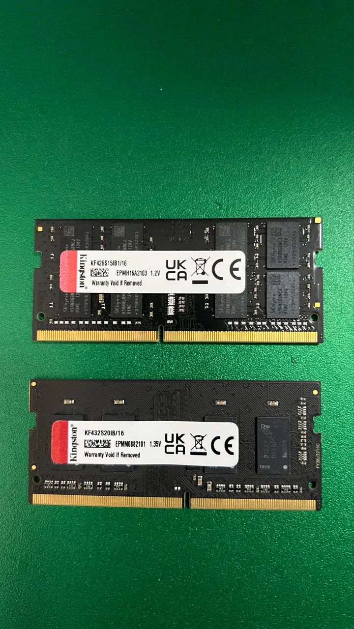 Memória RAM 32GB x2 16
