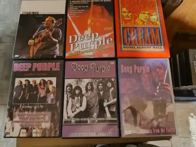 COLETÂNEA DE DVDS DEEP PURPLE LED ZEPPELIN E VARIOS OUTROS - Foto 3