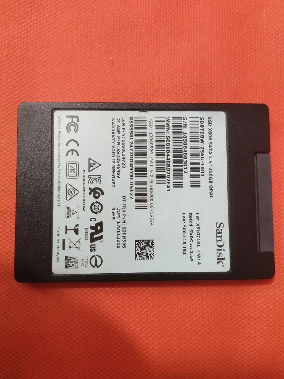 SSD SanDisk X600 de 256GB (formato SATA de 2,5 polegadas) - Foto 3