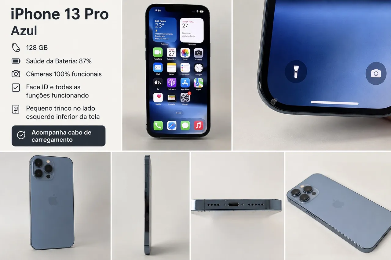 iPhone 13 Pro - Celulares e Smartphones - Malvinas, Campina Grande