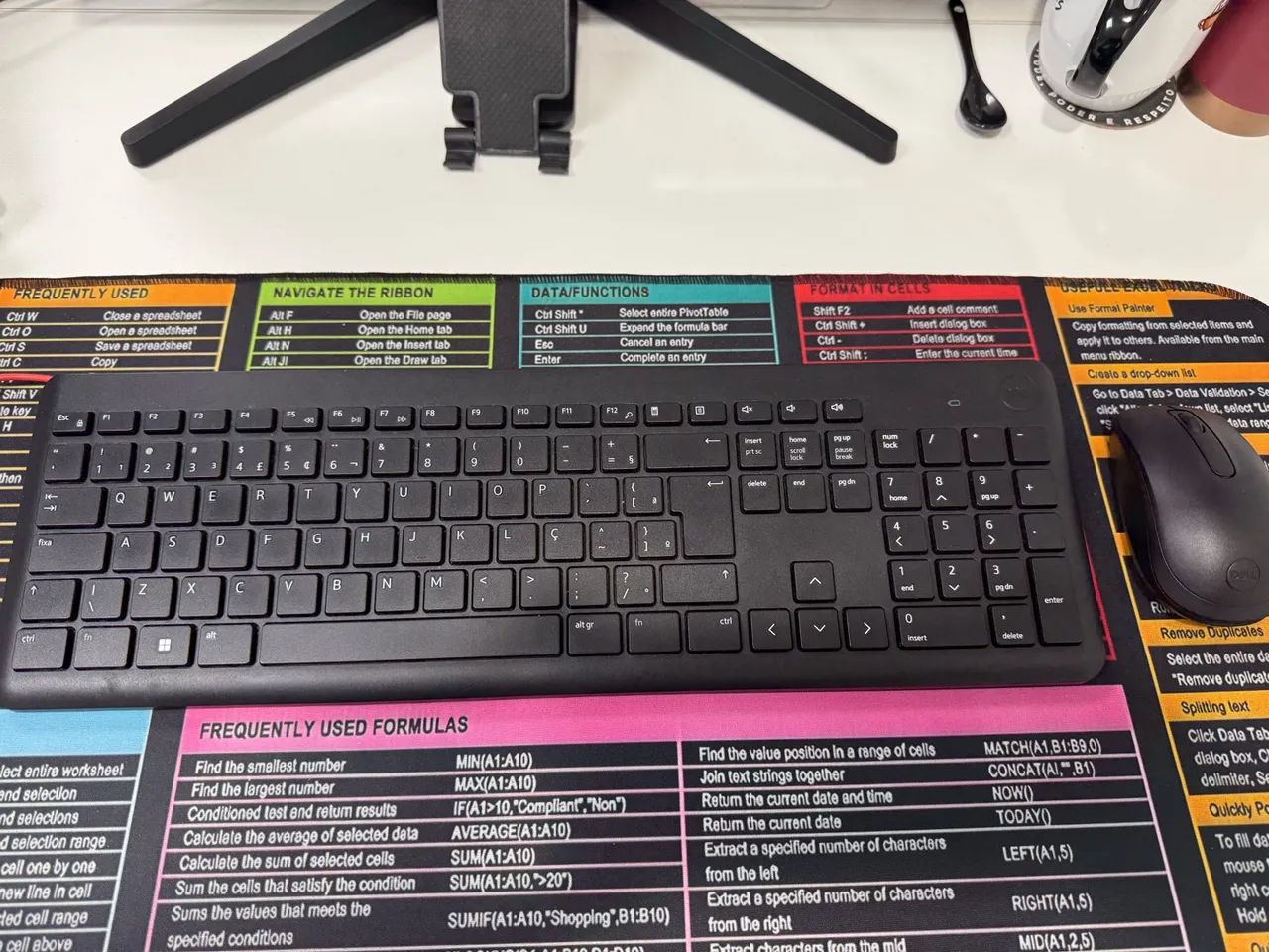 Kit teclado + mouse USB Bluetooth  - Foto 4