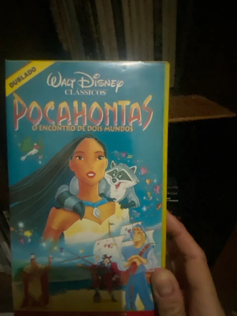 Pocahontas dublado VHS