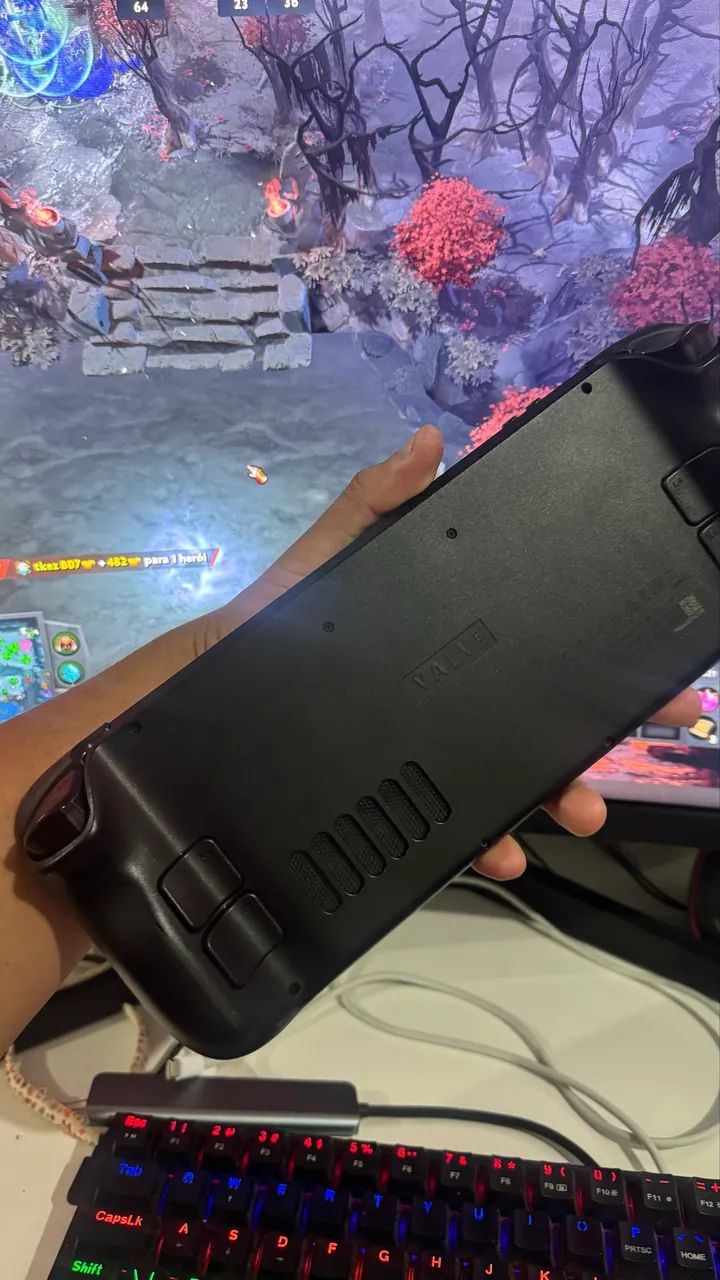 Steam deck 512gb troco em galaxy fold - Foto 3