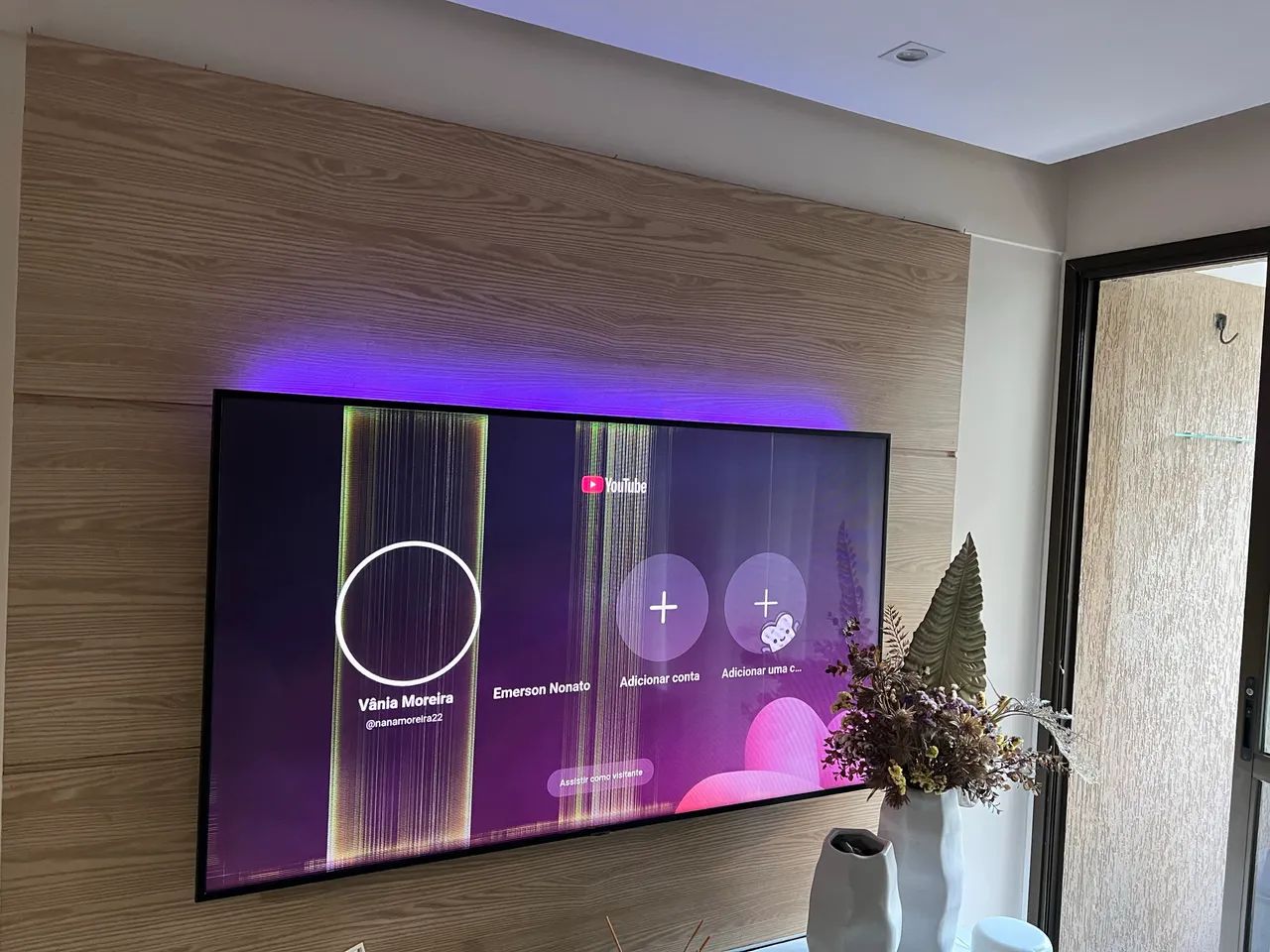 Tv Samsung 65 com defeito (linhas) - Foto 3