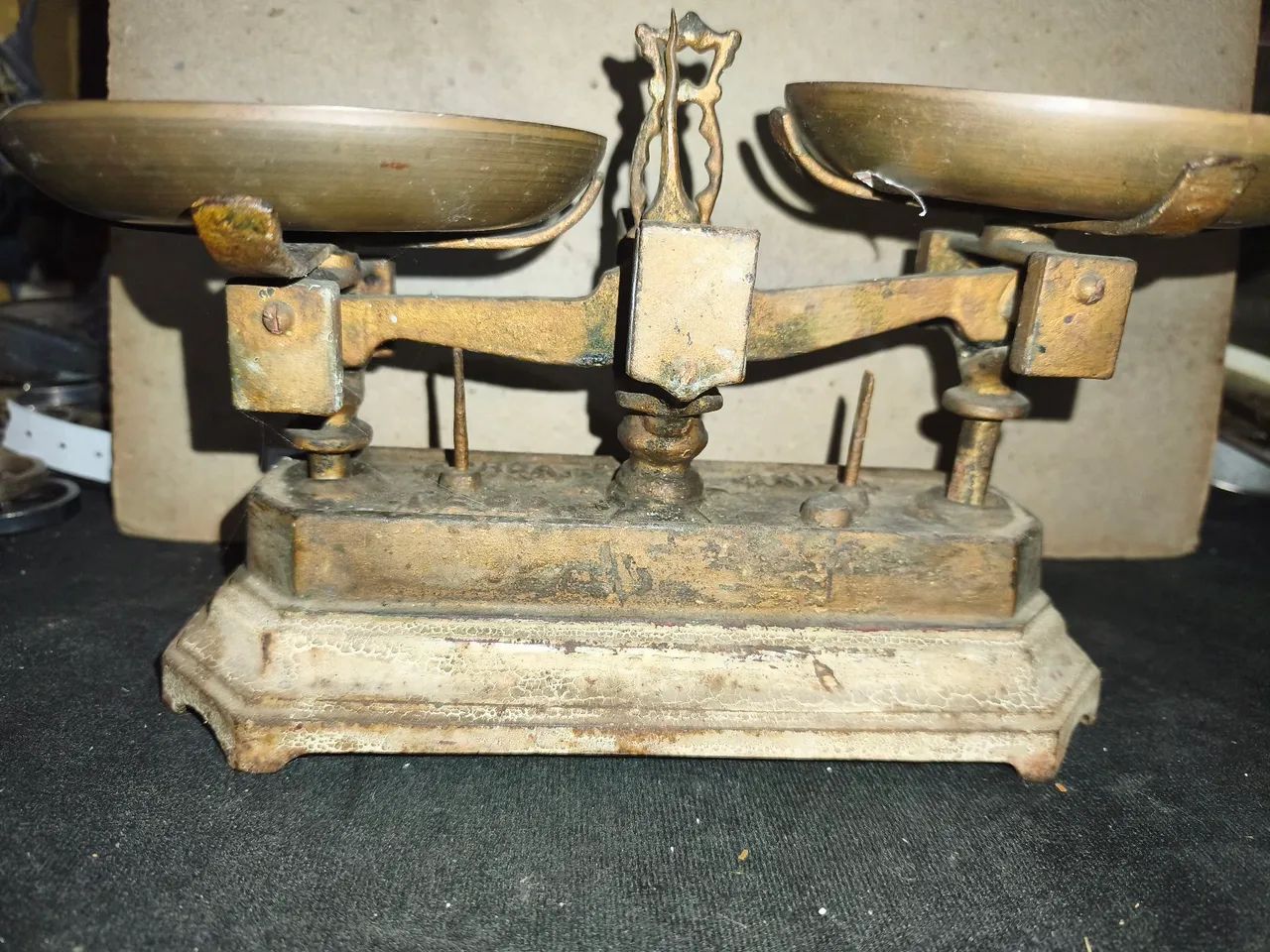 Antiga balança de 1kg, marca Força  - Foto 4