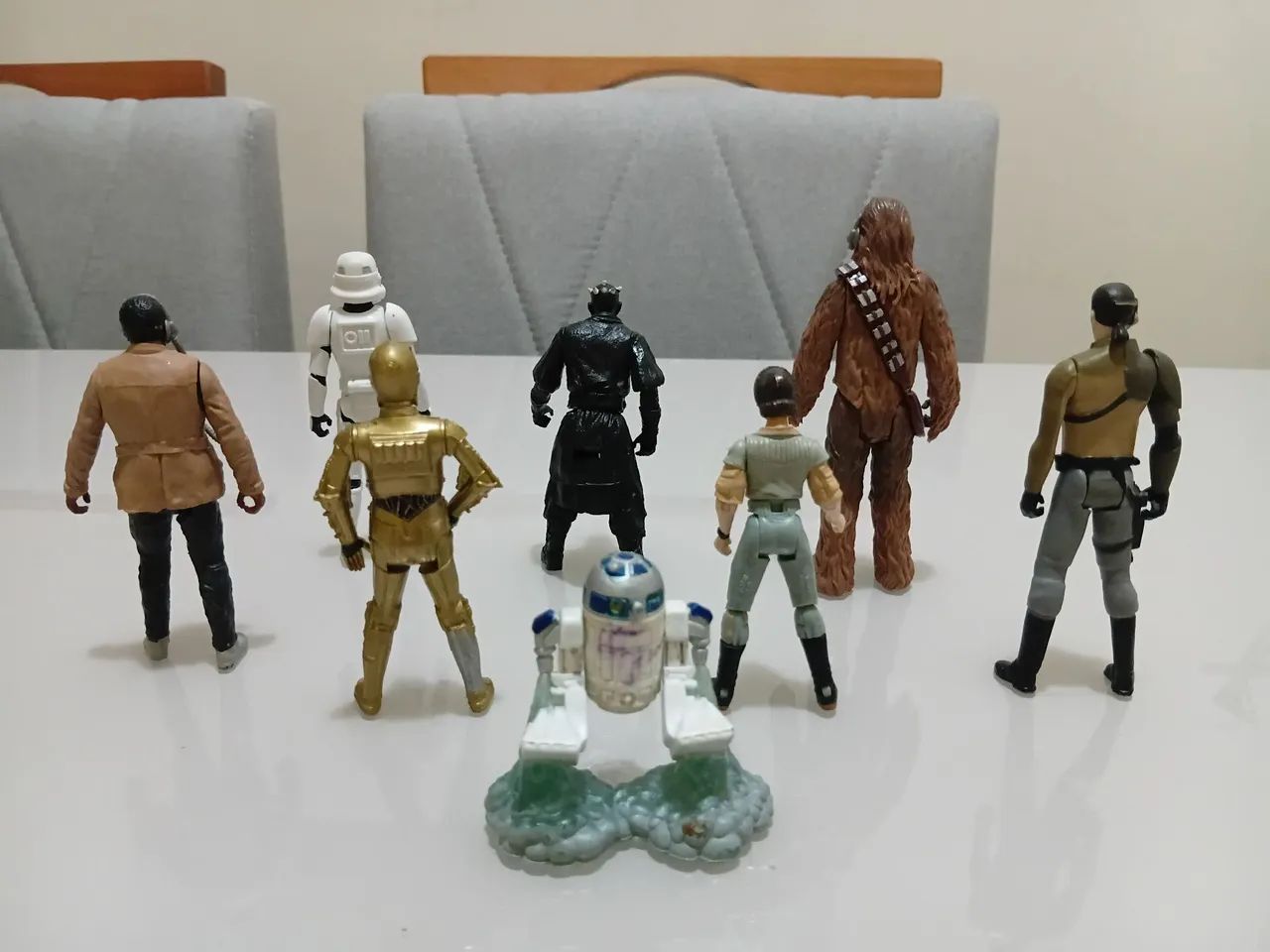 Kit 8 bonecos star wars originais hasbro - Foto 5