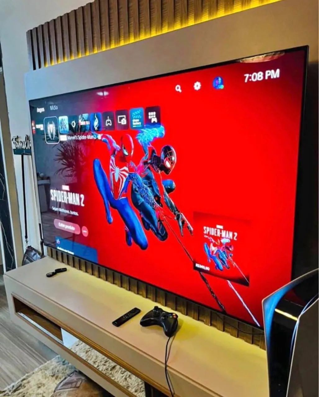 Televisão 75 polegadas smart 4k \ troco  - Foto 3