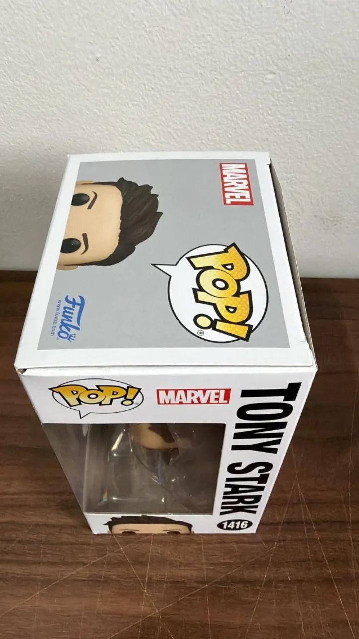 Funko Pop Marvel Tony Stark Glow 1416 - Foto 4