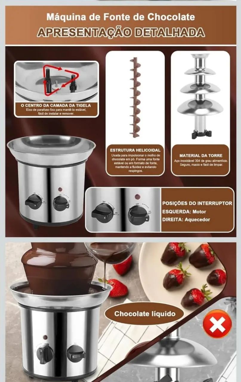 Cascata chocolate nova - Foto 2