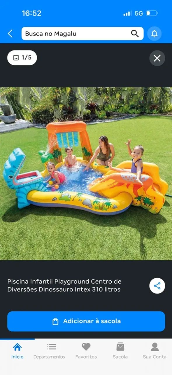 Piscina Inflável infantil 