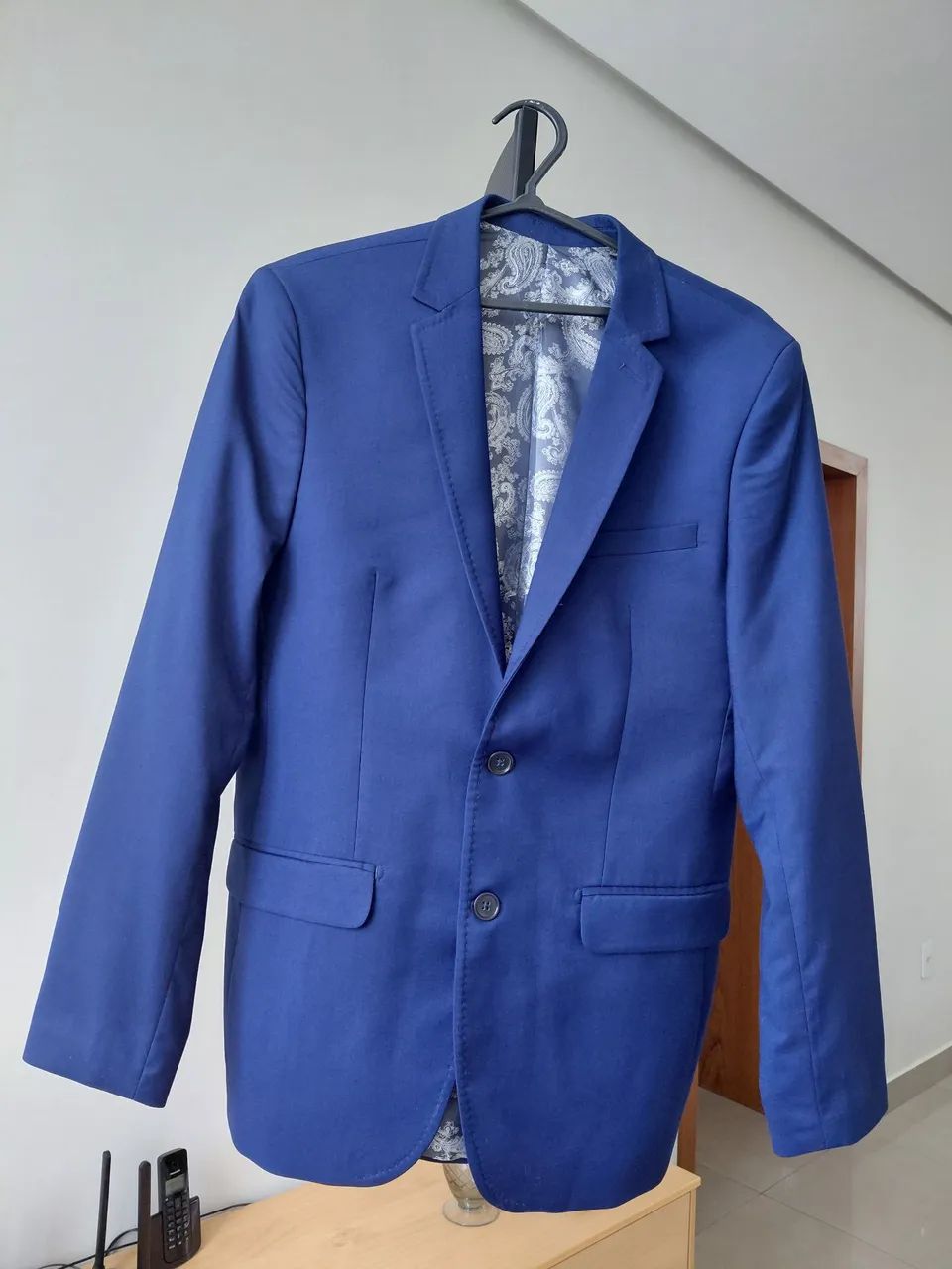 Blaser Masculino Rnaffer  Marinho Tamanho 50M - Foto 4