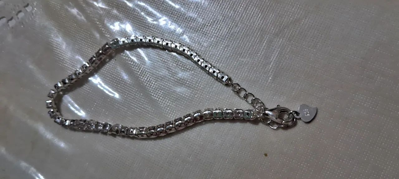 Vendo pulseira de prata