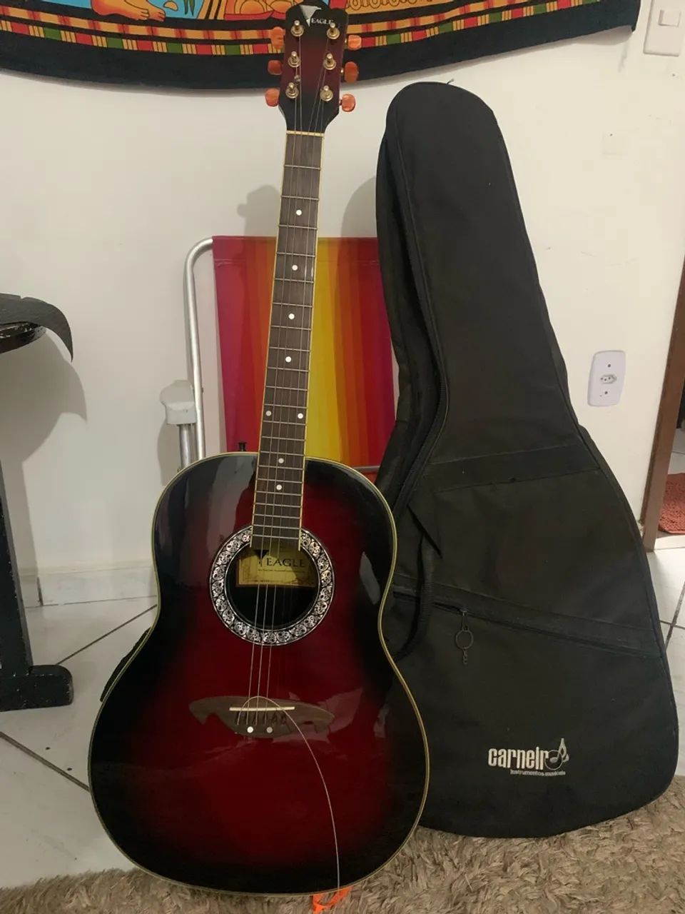 Violão elétrico Eagle CH306 RB