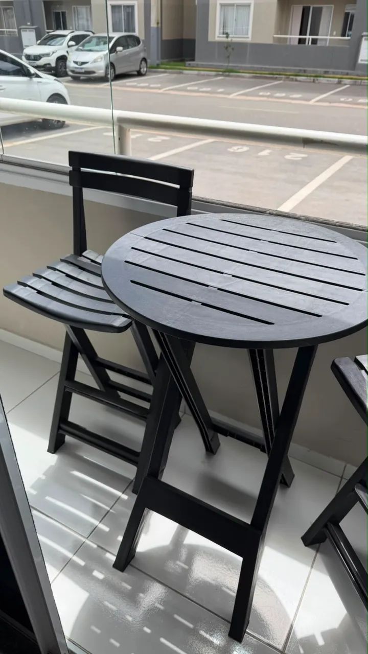 Conjunto de cadeira e mesa bistrô  - Foto 4