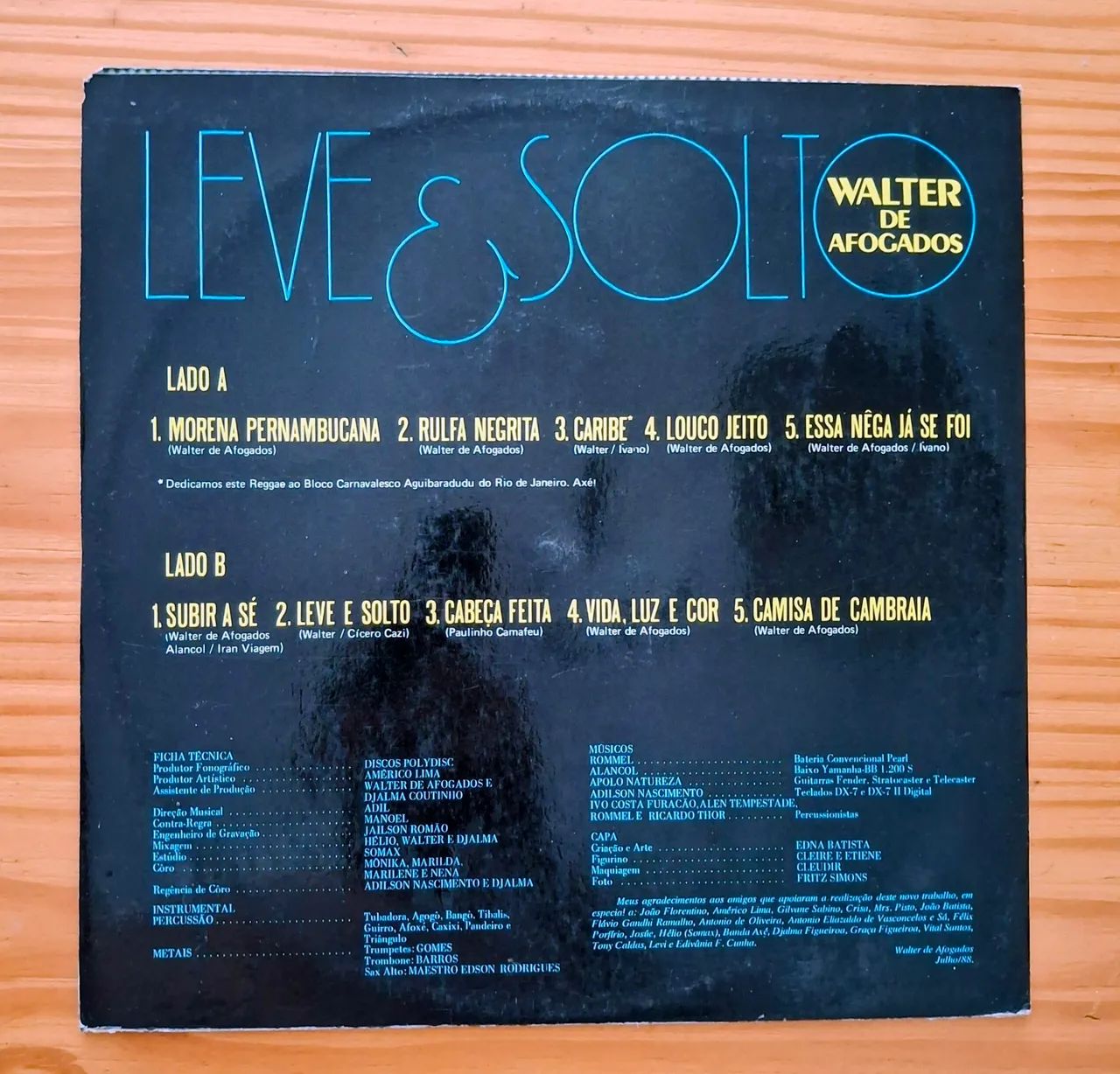 LP Walter de Afogados- Leve e Solto  - Foto 2
