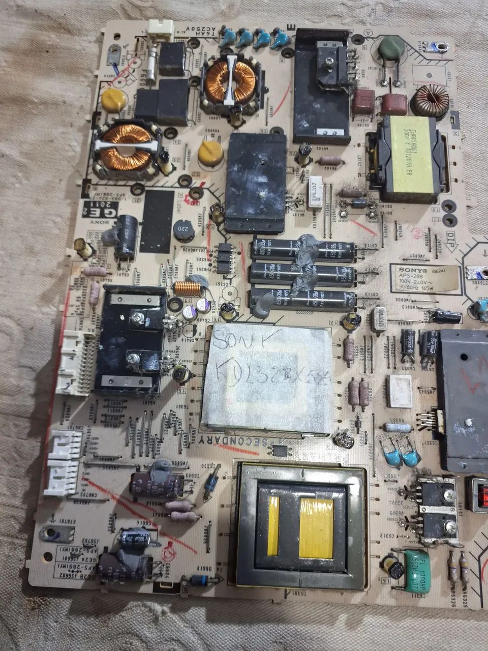 placa fonte sony kdl32ex525 - Foto 3