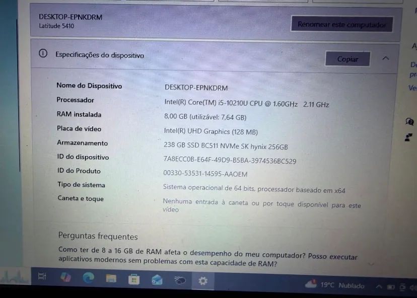 Notebook Dell  - Foto 5