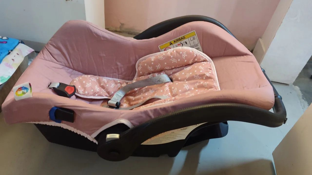 Bebê conforto,em bom estado de conservação com todas as perças - Foto 3