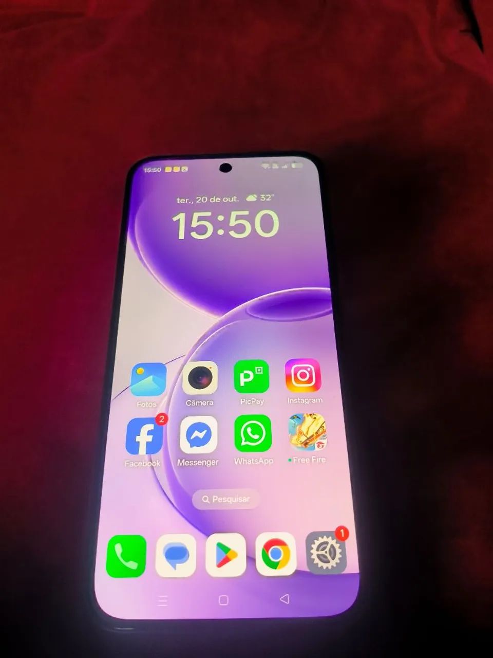 Oppo Renno 16f Lançamento 2 dias de uso. - Foto 2