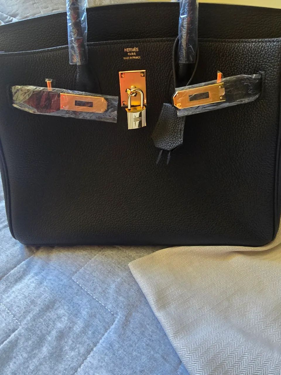 Bolsa de couro Hermés 