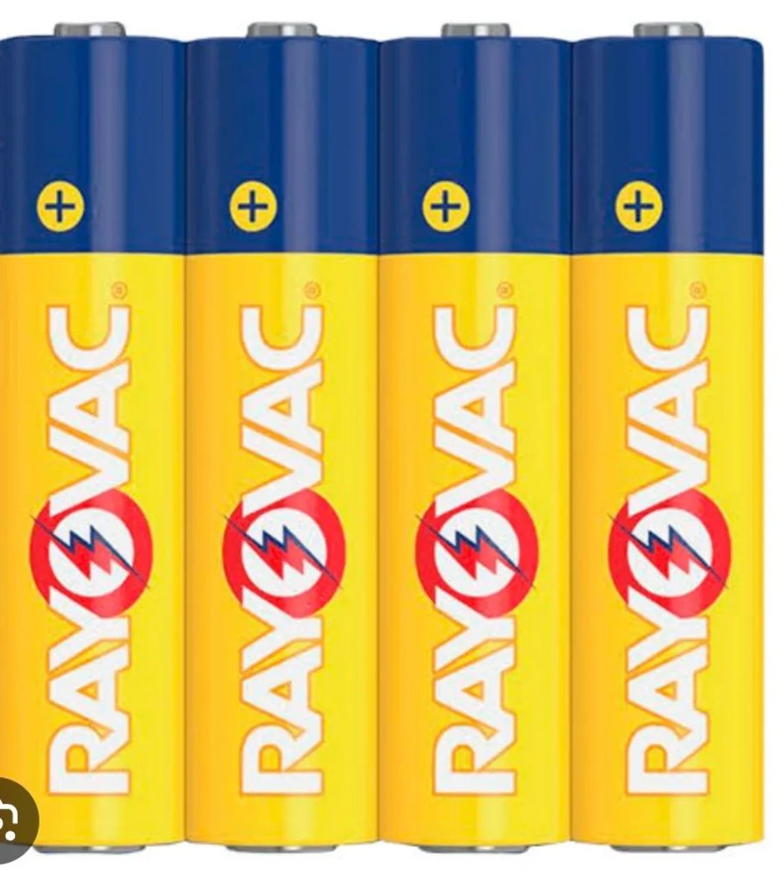 PILHA RAYOVAC AA AS AMARELINHAS