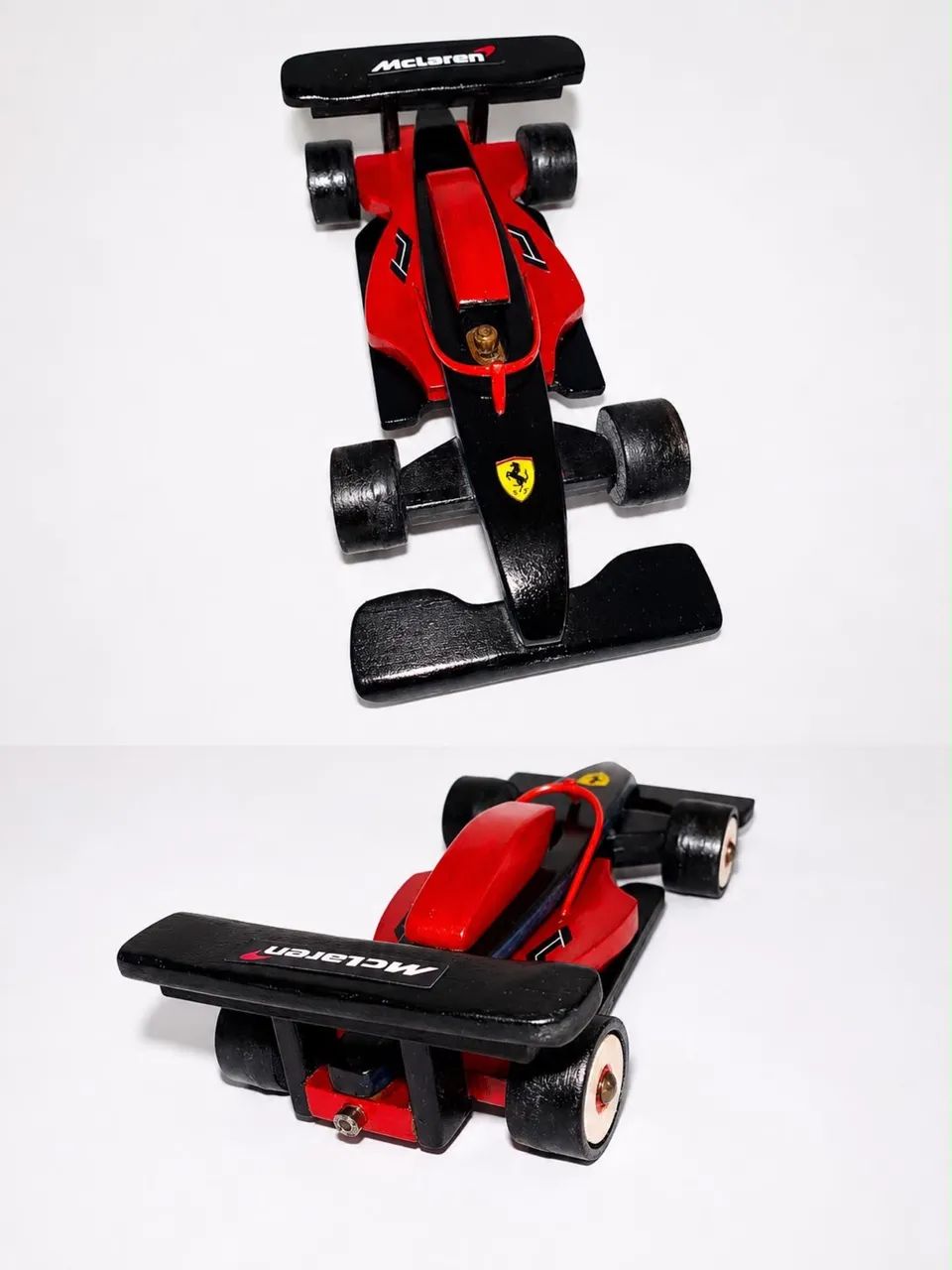 Carro formula1 em madeira  - Foto 5