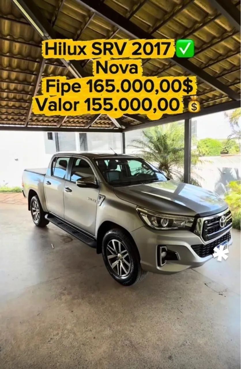 Toyota Hilux CD 4X4 2.8 DIESEL AUT. 2017