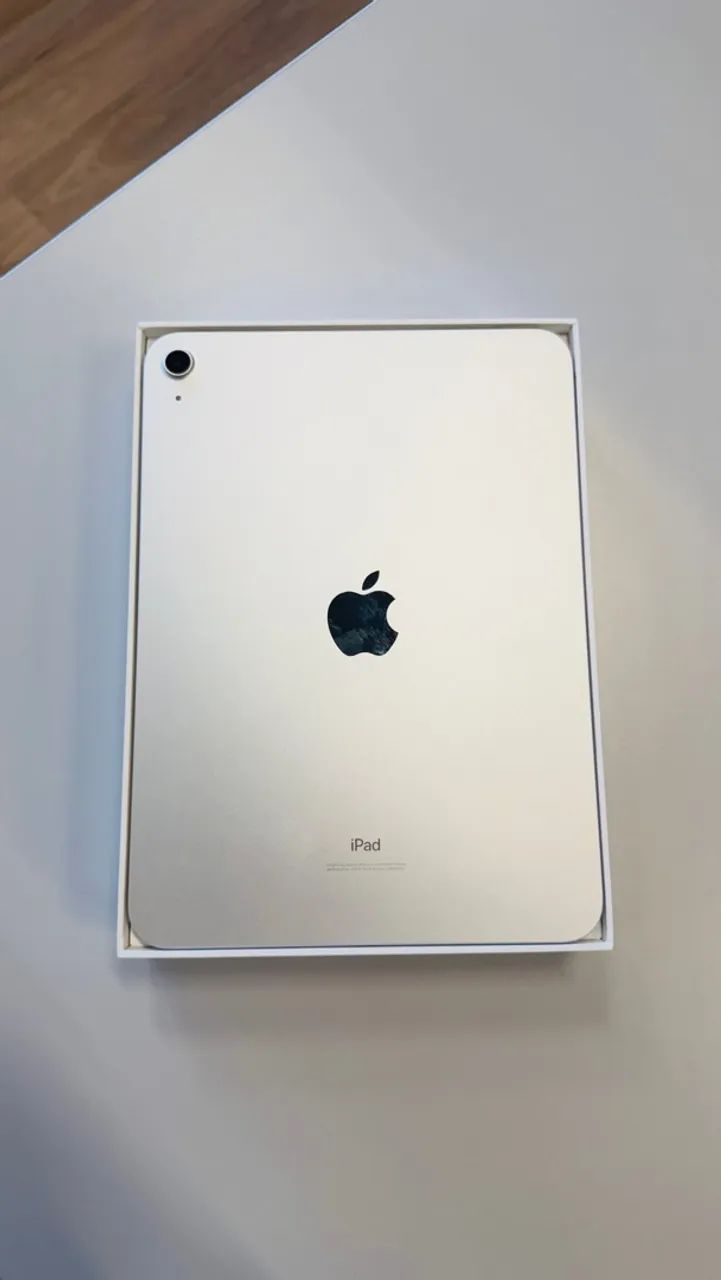 iPad 10 64GB prata/Silver - completo