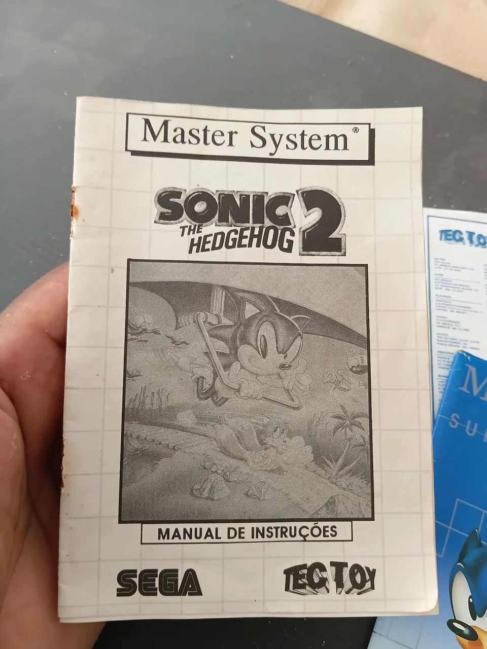 Master System Sonic 2 completo.  - Foto 2