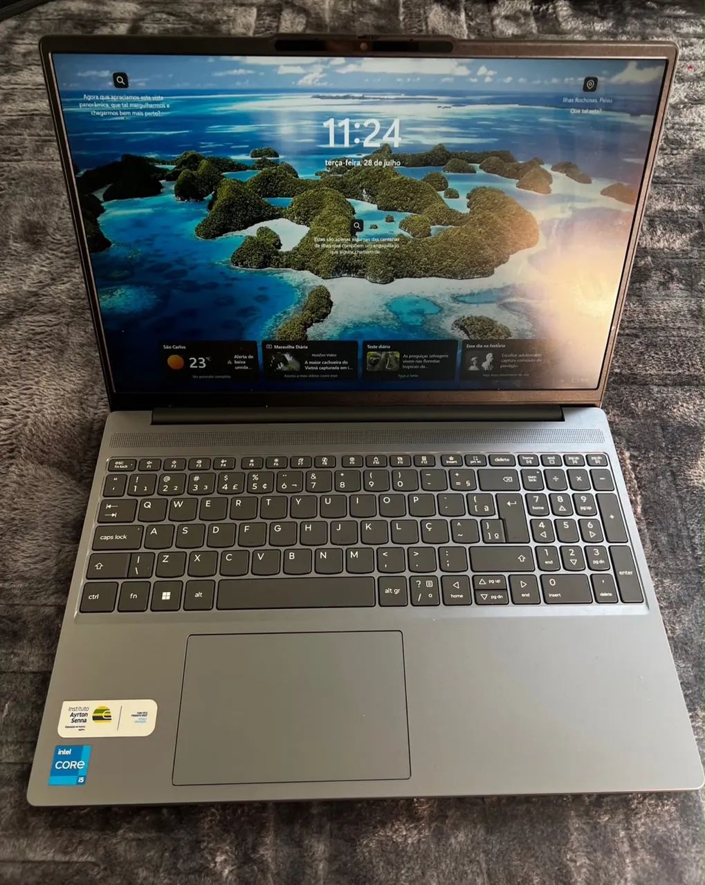 Notebook Lenovo IdeaPad Slim 3 Luna Grey - Foto 5