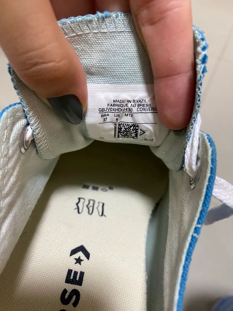 All star azul(plataforma)