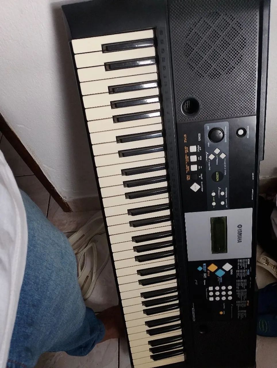 Teclado Yamaha antigo - Foto 3