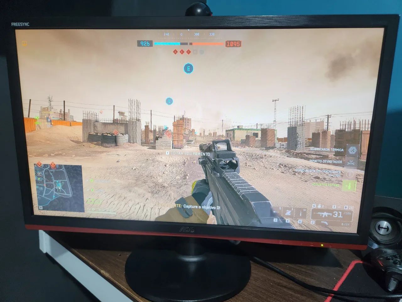 Monitor AOC 75hz 24 Polegadas  - Foto 5