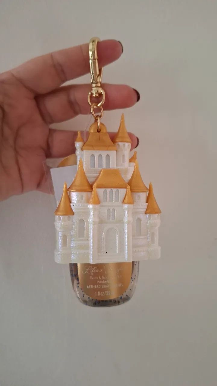 Case de bolsa + gel de mão BBW Castelo - Foto 2