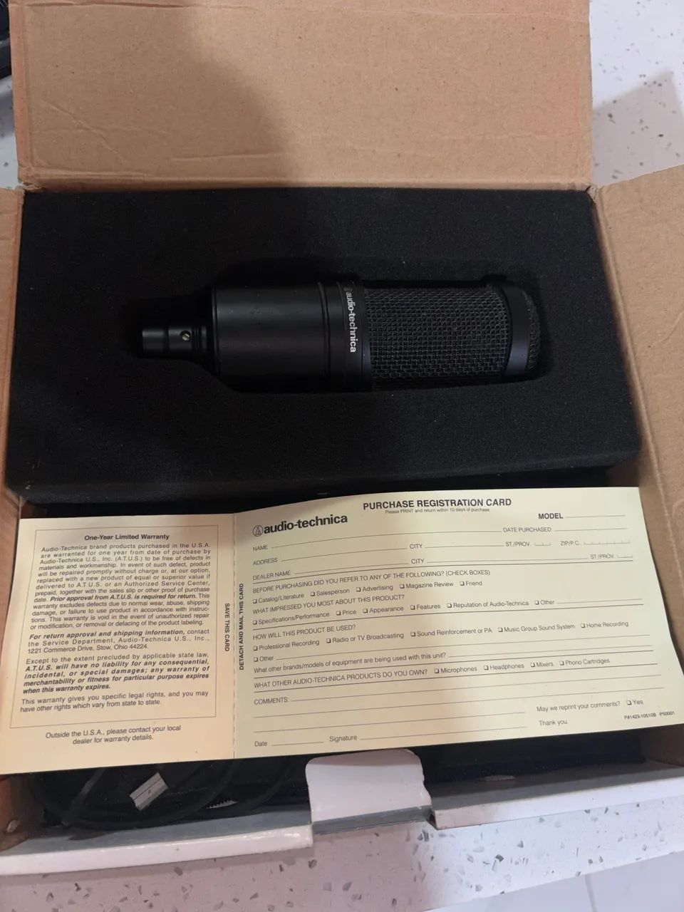 Audio-technica AT2020 - Foto 3