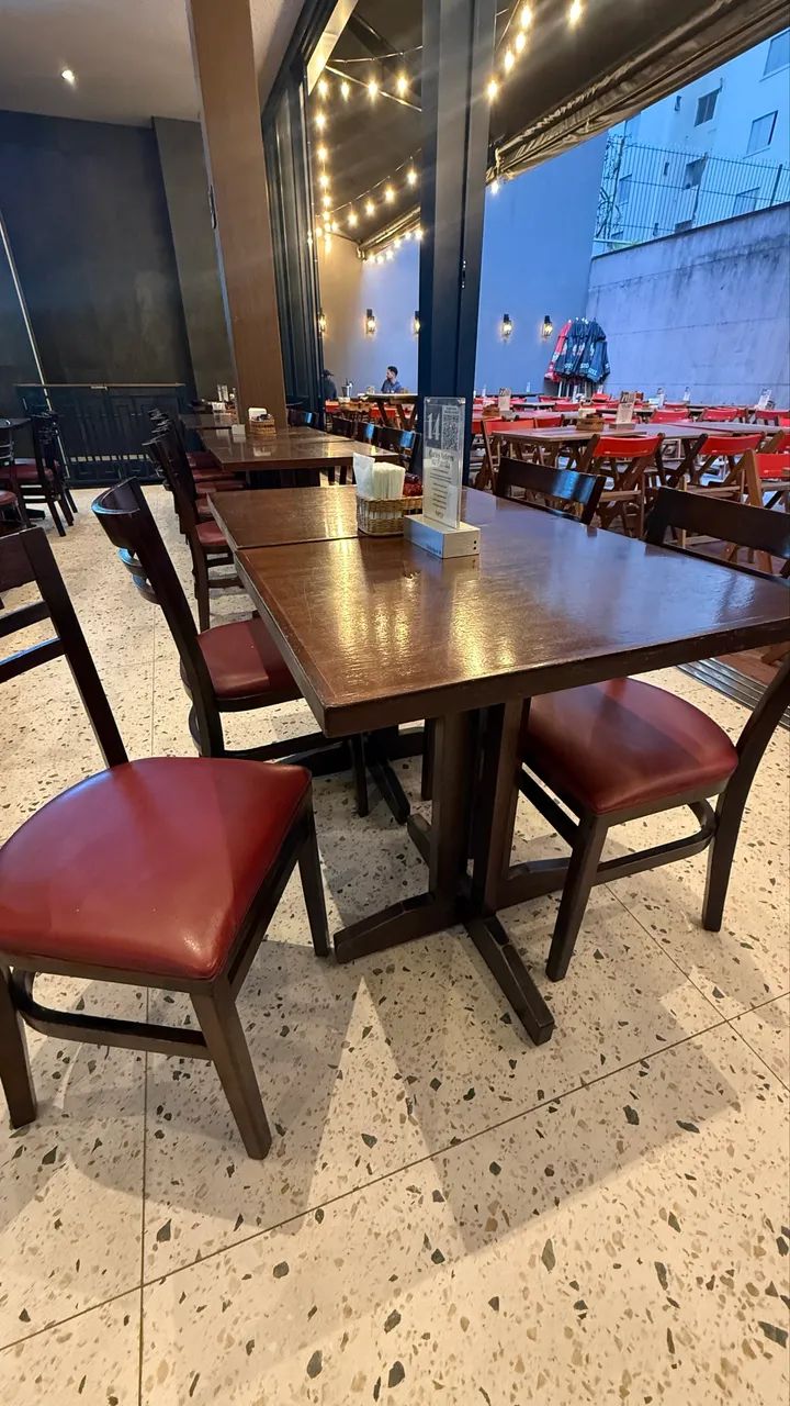 Mesa e cadeira para restaurante e bar DellaBruna - Foto 4