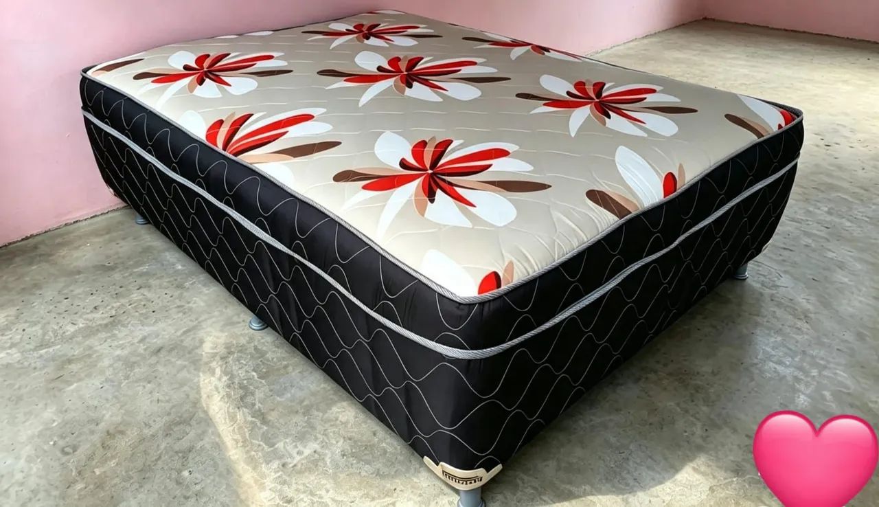 Cama Box casal de mola a pronta entrega  - Foto 2