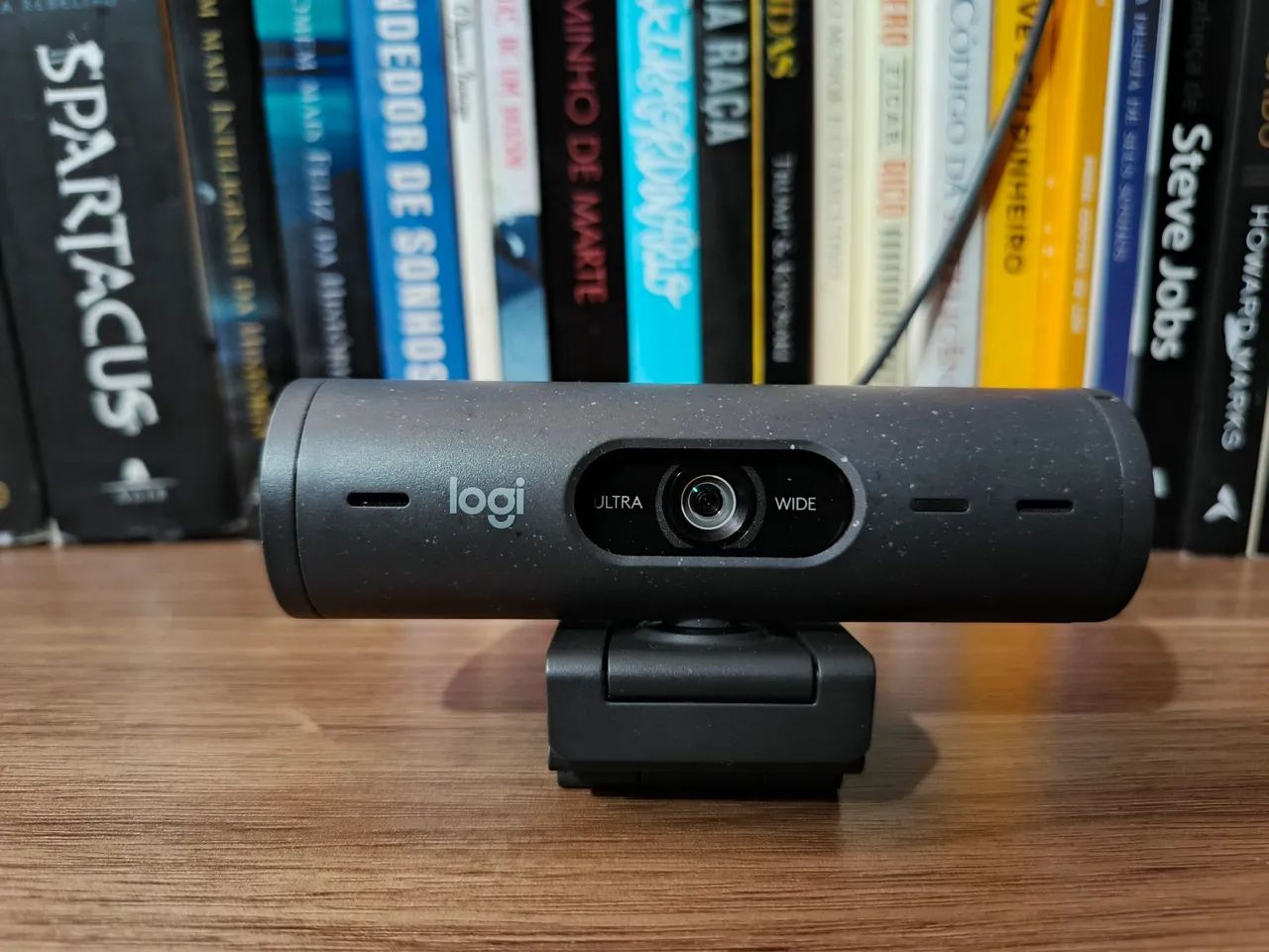 Webcam Full Hd Brio 505 Grafite Logitech - Foto 3
