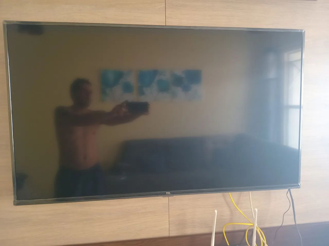 TV TCL 50 ANDROID COM DEFEITO 