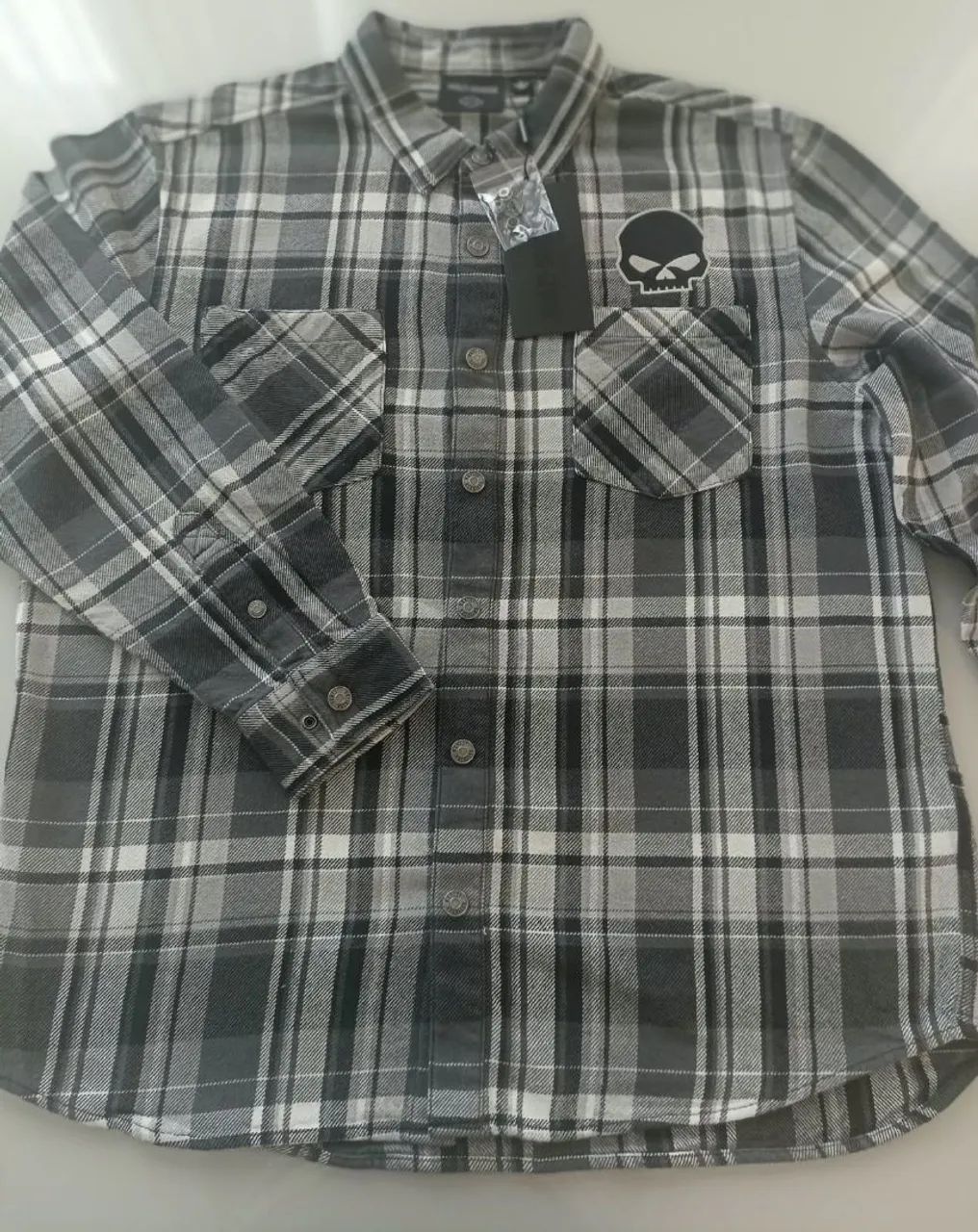 Blusa estilo camisa Harley Davidson  - Foto 4